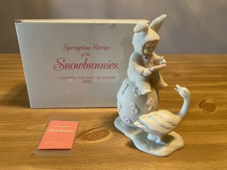 Dept 56 Snowbunnies 1997 Counting The Days 