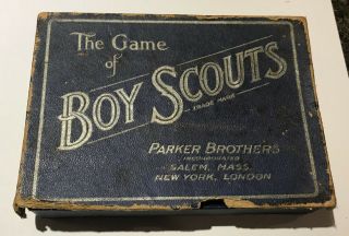The Game Of Boy Scouts Parker Brothers Mc2