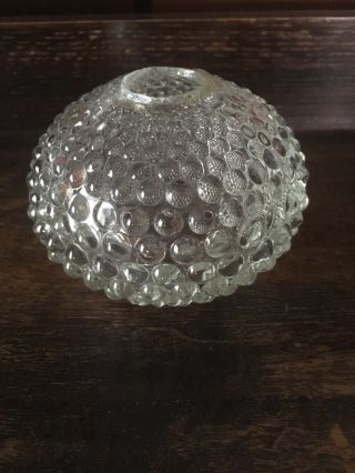 Antique Lightning Rod Hobnail Glass Ball