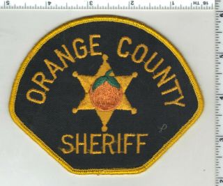 Orange County Sheriff (california) Shoulder Patch From 1982