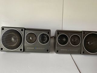 Pioneer Ts - X7 Vintage 3 Way Speaker System F/s