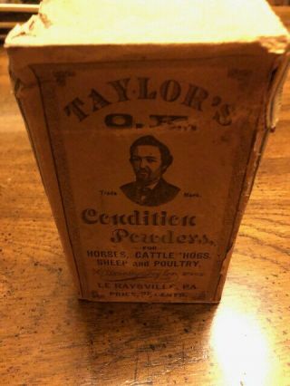 Vintage Box Taylor 