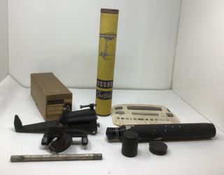 Vintage Mossberg Model A Spotting Scope Stand & Sportshot Scope In Boxes
