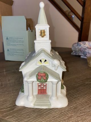 Partylite The Church Christmas Village Tealight Candle Holder P0428 Decor
