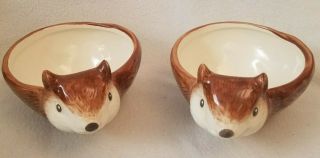 Set Of 2 Squirrel Bowls Better Homes And Gardens 2014 Limited Edition Bowl