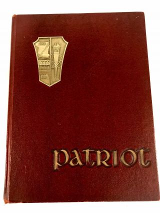 1966 George Washington High School Yearbook Patriots Charleston Wv