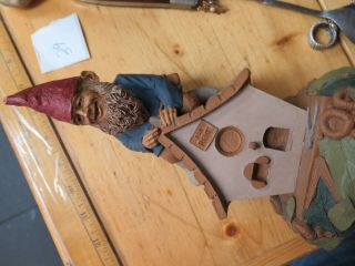 Rare Tom Clark Gnome Wander 1997 - - - Broken Hat Tip