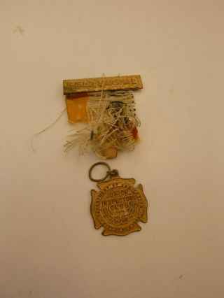 Antique Field Marshal Nyc Department Sanitation Junior Inspectors Badge Medal