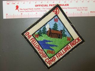 Boy Scout Oa Area 4 - D 1961 Conclave 0350ff
