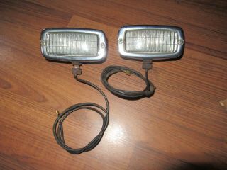 Vintage Vw Hella Backup Lights For Bug,  Ghia,  Type 3
