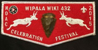 Oa Wipala Wiki Lodge 432 Bsa Grand Canyon Council Noac 2015 Felt Arrowhead Flap