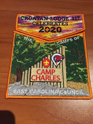 Croatan Lodge 117 East Carolina Council 2020 Camp Fundraising Set 3