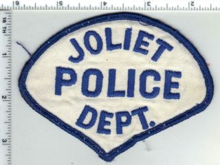 Joliet Police (illinois) 2nd Issue Uniform Take - Off Shoulder Patch