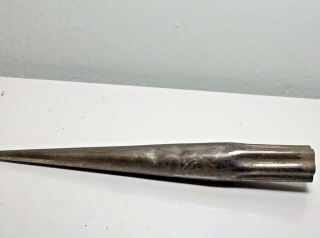 Old Antique Copper Lightning Rod Tip Topper Point,  5 " Finial Slip Over