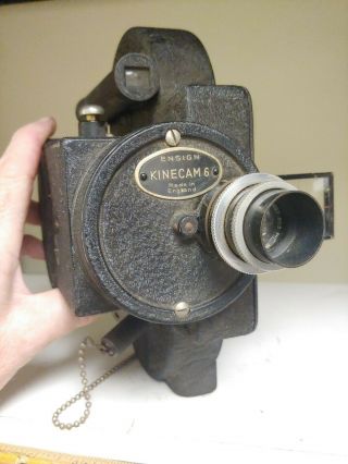 Ensign Kinecam 16mm Movie Camera Type B Vintage