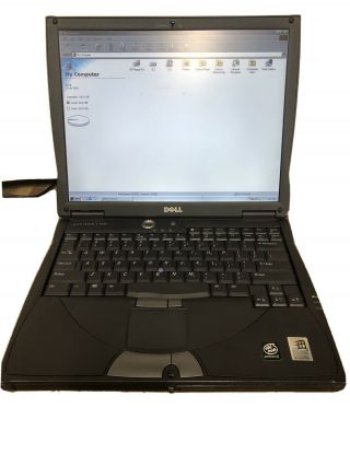 Vintage Dell Inspiron 4000 Laptop Windows 98 P3 Sxga,  Parallel Serial