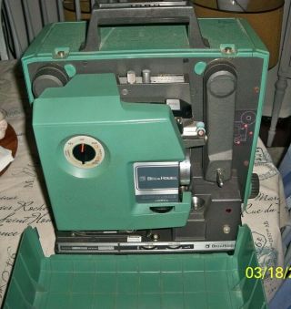 Vintage Bell & Howell 16mm Movie Projector Filmosound Model 1585,