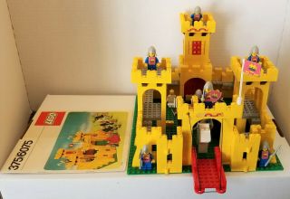 Vintage 1978 Lego Set 375 - 2 Classic Castle With Instructions Incomplete