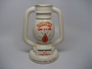 Vtg Westwood Nj Fire Dept First Edition 1979 No.  994 Cup Mug Beer Stein