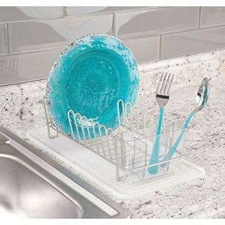 Compact Dish Drainer Drying Rack In Sink Small Over Spaces Inside Holder Kitchen 3