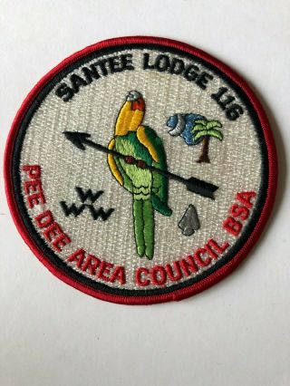 Santee Lodge 116 J2 Oa Jacket Patch Order Of The Arrow Boy Scouts Near