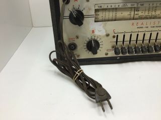 Vintage Realistic 108 Tube Tester Radio Shack 3