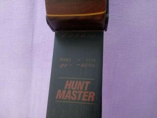 Vintage Hoyt Hunt Master Take Down Recurve Rh Bow Amo 58 " / 45 Lbs