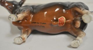 Lefton Ceramic Angus Bull Figurine H05296 3