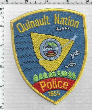 Quinault Indian Nation Police (washington) 2nd Issue Shoulder Patch
