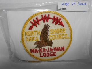Ma - Ka - Ja - Wan Lodge 40 Round Trr F804
