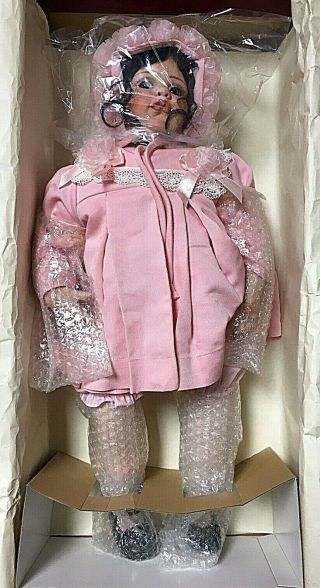 Precious Heirloom Doll Limited Edition 26” Baby Love Girl By Fayzah Spanos 1996 3