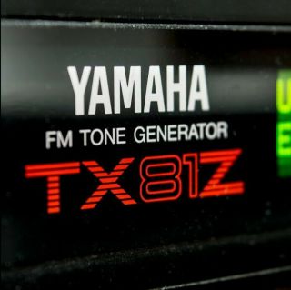 Vintage Yamaha Tx81z Fm Tone Generator/synth - Great Retro Sounds - It