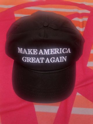 Official Maga Black Make America Great Again Donald Trump Cap Hat Califame