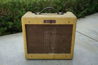 Vintage Fender Bronco Amp Portable Guitar Amplifier Type Pr 256,  Rough