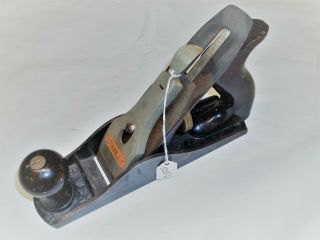 Wood Plane,  Vintage Stanley Bailey No.  3 Woodworkers Plane,  Made In The Usa