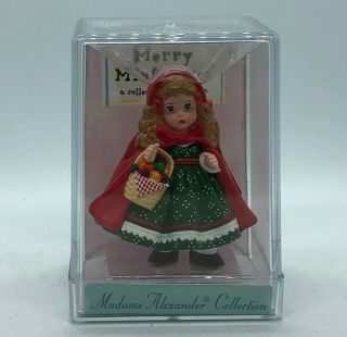 2000 Hallmark Merry Miniatures Madame Alexander Little Red Riding Hood 1991