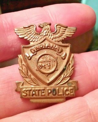 Vintage Indiana State Police Pin