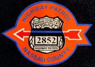 Ncpd Nassau County Police Department Long Island Highway Ny T - Shirt Sz 2xl Nypd