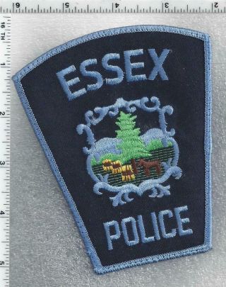 Essex Police (vermont) 4th Issue Uniform Take - Off Shoulder Patch