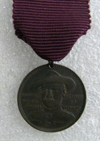 Australia Medalet: Boer War 1899 - 1900 Baden Powell Mafeking 215 Days