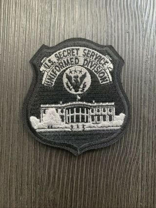 Us Secret Service Uniformed Division Subdued Badge Patch Very Rare