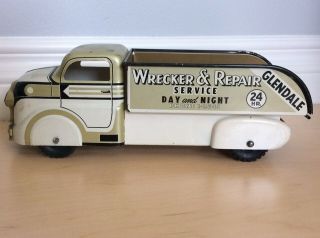Vintage Marx Glendale Wrecker Repair Service Toy Truck