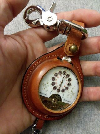 Vtg/antique 8 Days HEBDOMAS pocket Watch.  
