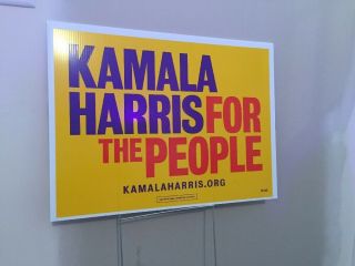 Kamala Harris Yard Sign President 2020 For The People With Stake