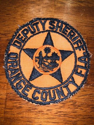 Orange County Florida Deputy Sheriff Police Department Patch