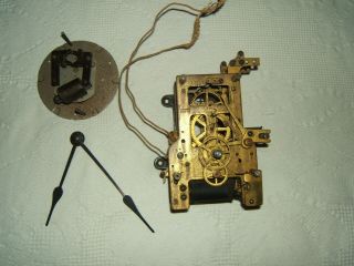 Vintage Self Winding Clock Co Clock Movements Parts - - Serial 193116