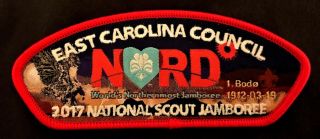 East Carolina Council Oa Lodge 117 2017 Jamboree Norway Nord Jsp Glow 65 Made