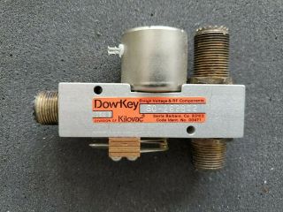 Nos? Dow - Key Dk60 115vac Coaxial Switch Relay Coax Vintage Ham Radio Equipment