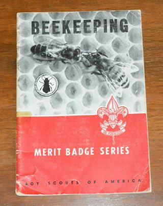 Bsa Boy Scout Beekeeping Merit Badge Booklet Type 5 Nr