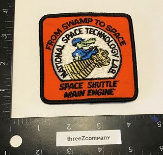 National Space Technology Lab Nasa Space Shuttle Main Engine Patch